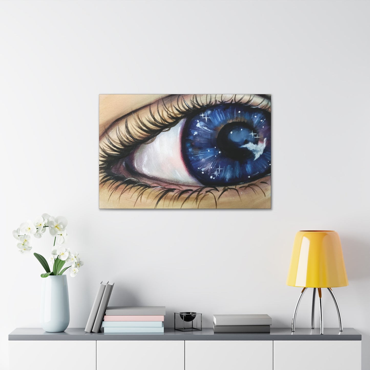 Zodiac Eye Canvas Hanging Wall Art