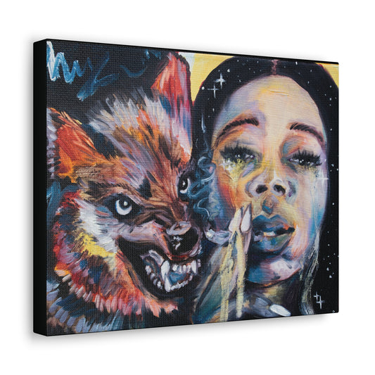 Afro Punk Canvas Hanging Wall Art