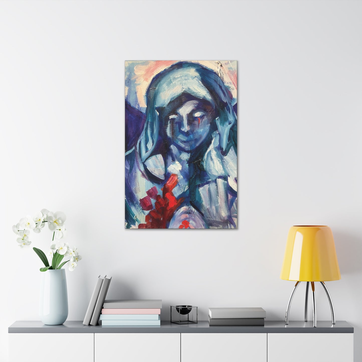 Mother Mary Canvas Hanging Wall Art