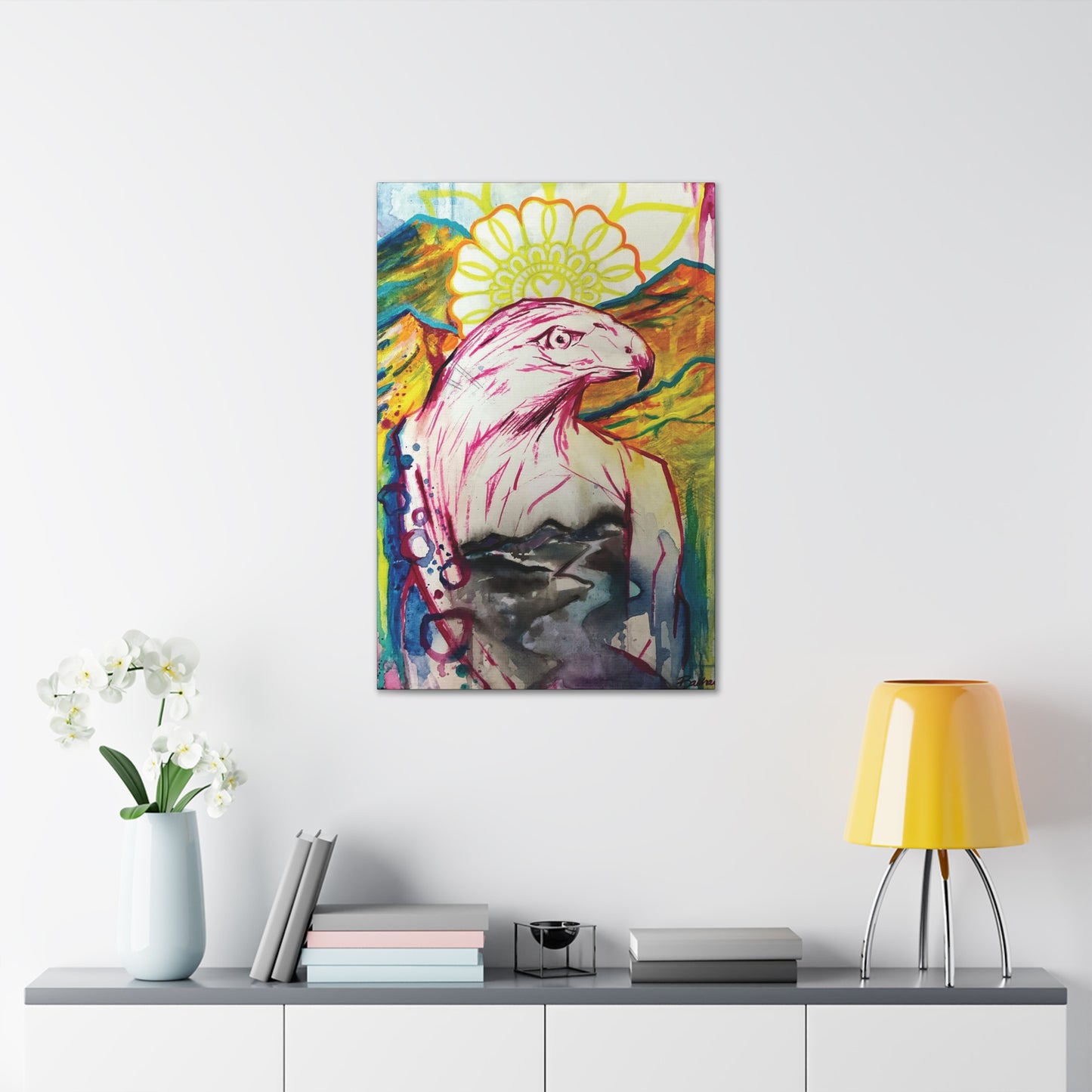 Hawk Mountain Canvas Hanging Wall Art