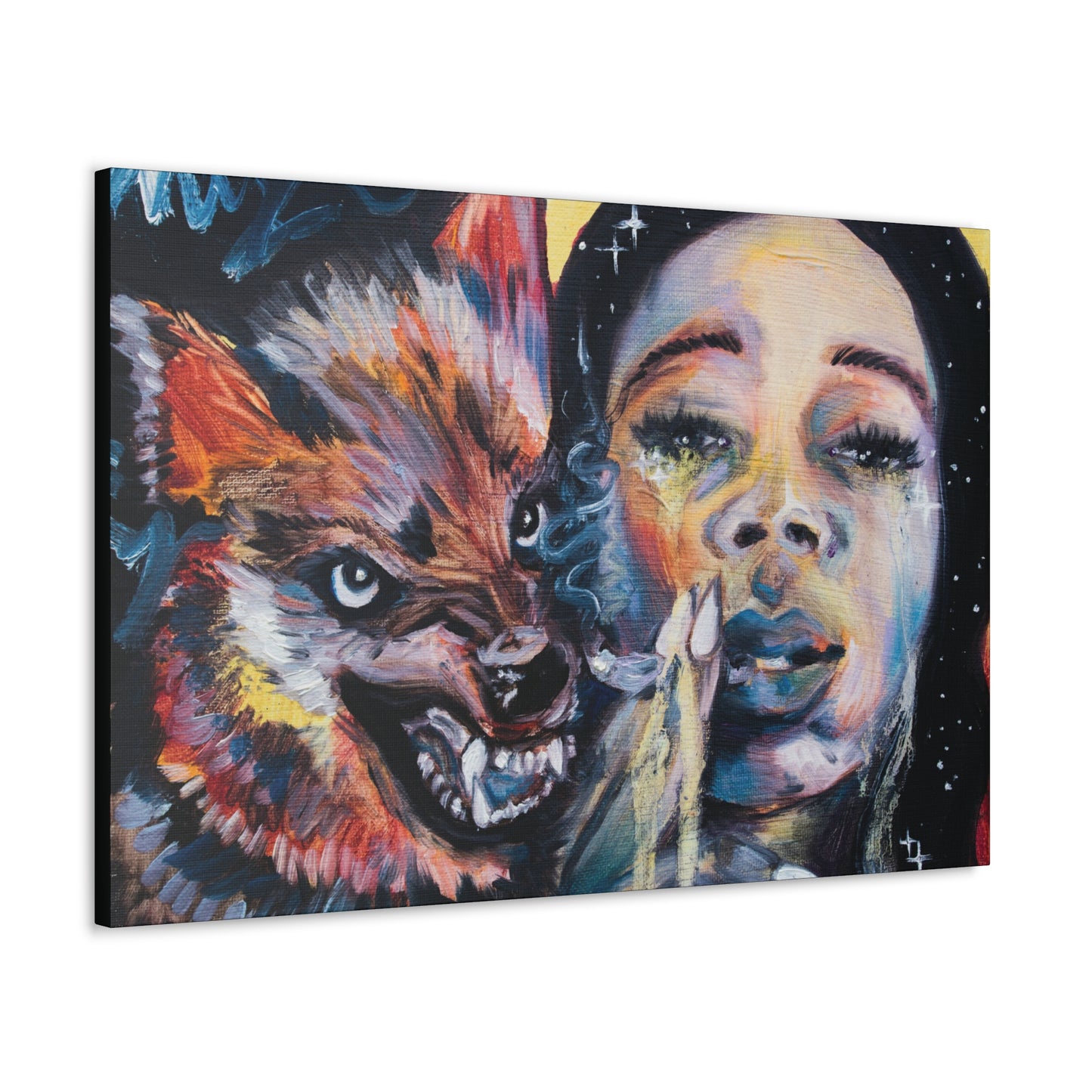 Afro Punk Canvas Hanging Wall Art