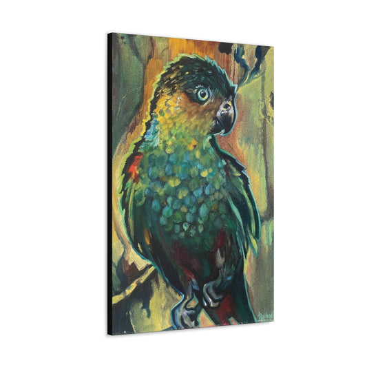 Parrot Canvas Hanging Wall Art