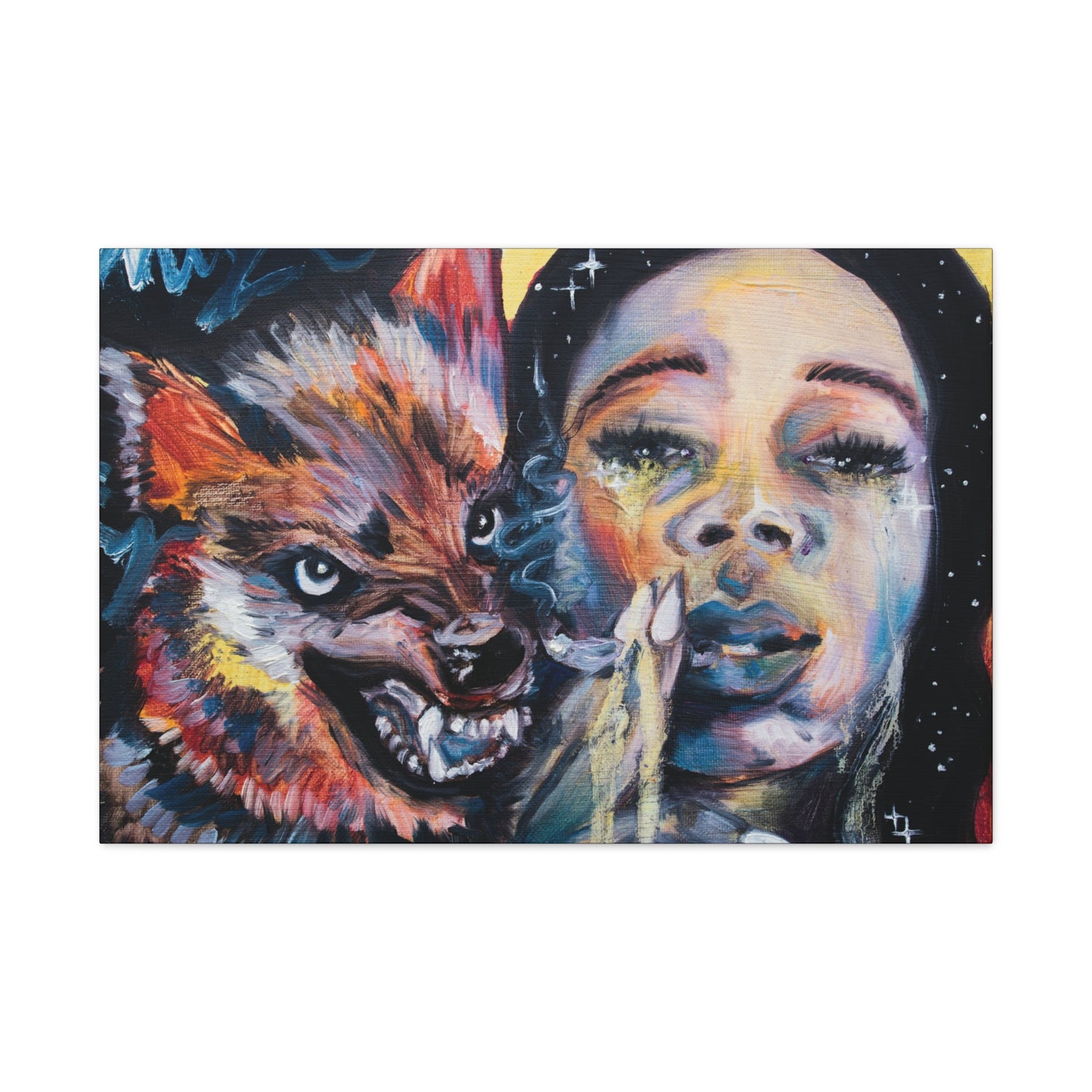 Afro Punk Canvas Hanging Wall Art