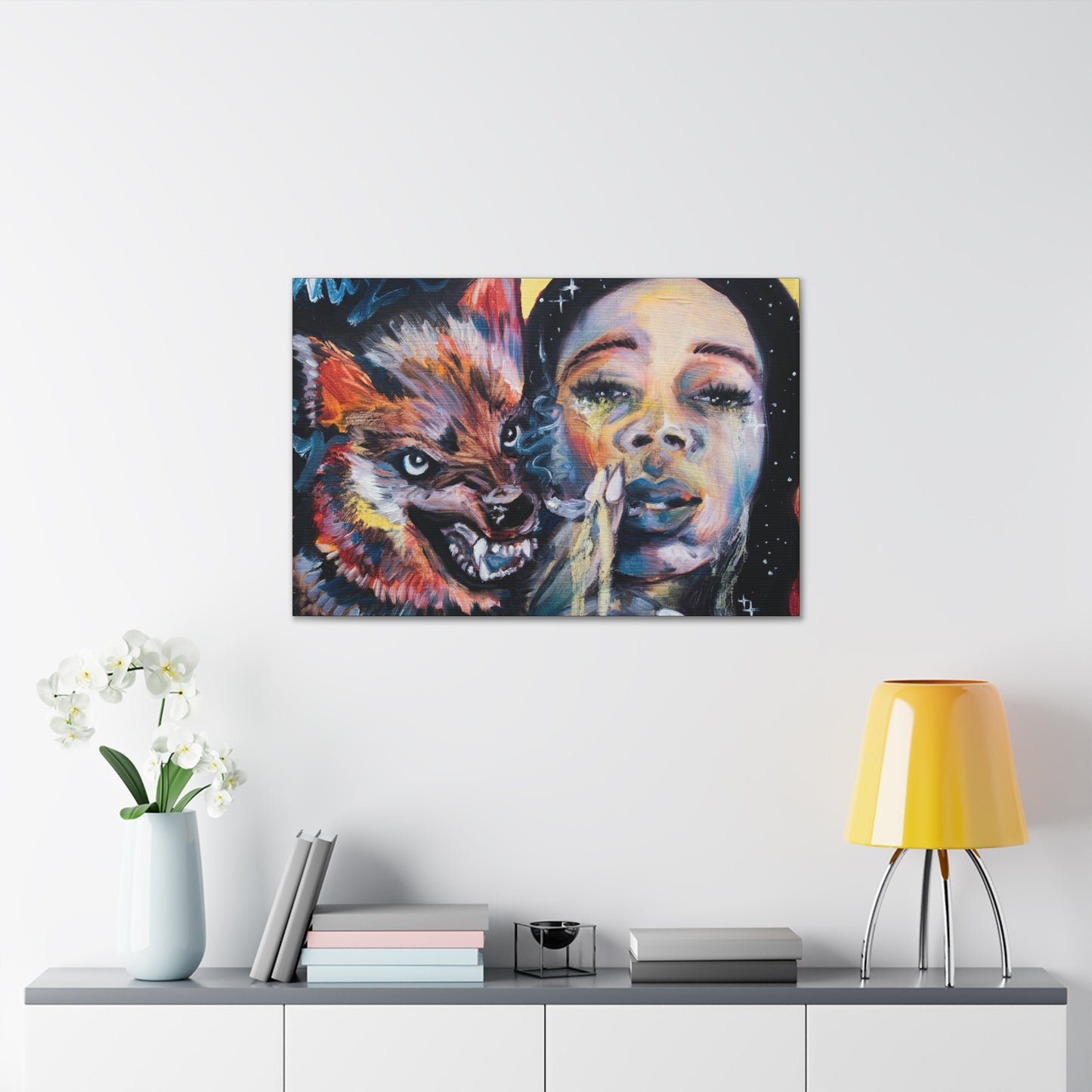 Afro Punk Canvas Hanging Wall Art