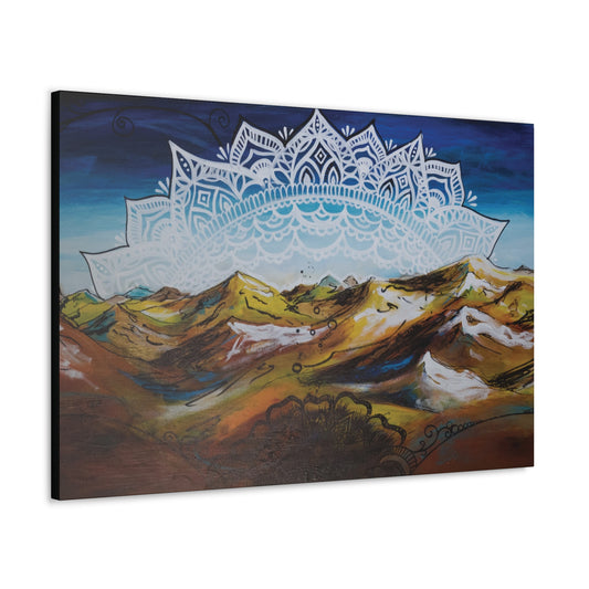 Blu Mountains Valerie Canvas Hanging Wall Art