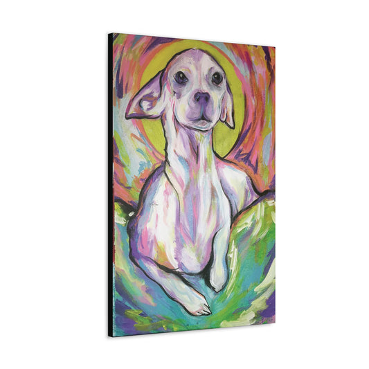 Tamika Pet Portrait Canvas Hanging Wall Art