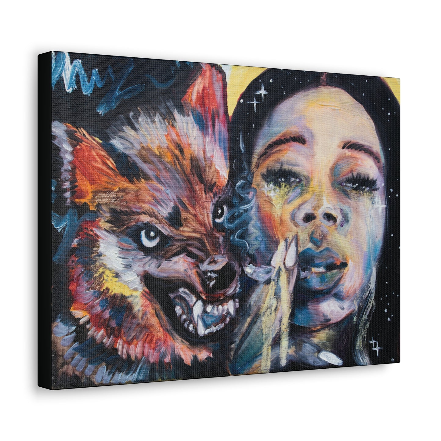 Afro Punk Canvas Hanging Wall Art