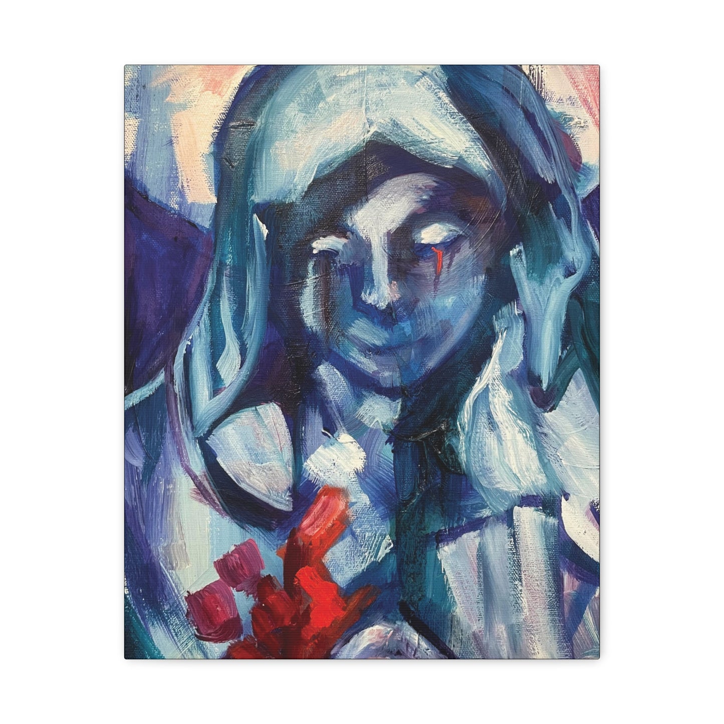 Mother Mary Canvas Hanging Wall Art